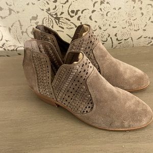 Vince Camuto suede booties